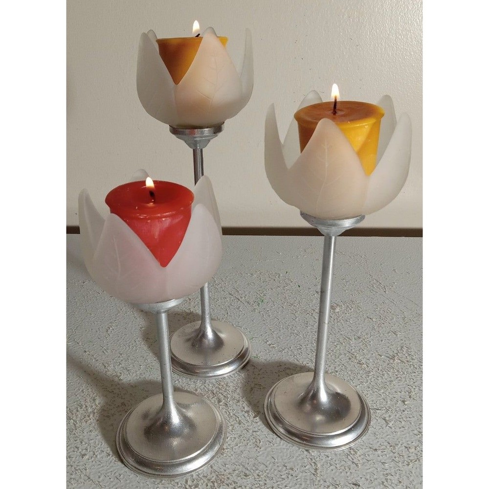 The Connoisseur Collection Tulip Candle Holder VINTAGE - Picture 9 of 12